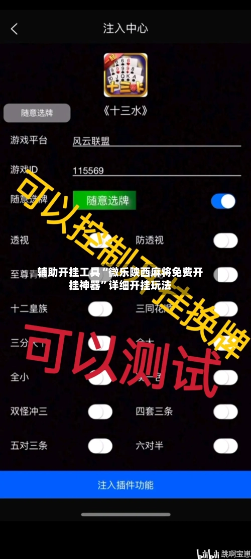 辅助开挂工具“微乐陕西麻将免费开挂神器”详细开挂玩法