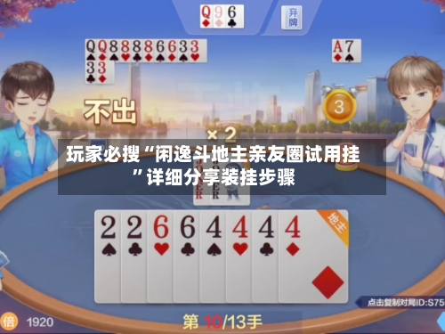 玩家必搜“闲逸斗地主亲友圈试用挂”详细分享装挂步骤-第2张图片