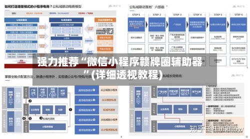 强力推荐“微信小程序赣牌圈辅助器”(详细透视教程)