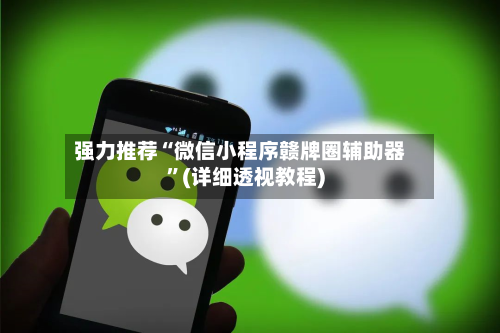 强力推荐“微信小程序赣牌圈辅助器”(详细透视教程)-第2张图片