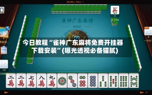 今日教程“雀神广东麻将免费开挂器下载安装”(曝光透视必备猫腻)-第3张图片