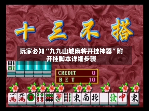 玩家必知“九九山城麻将开挂神器”附开挂脚本详细步骤-第3张图片