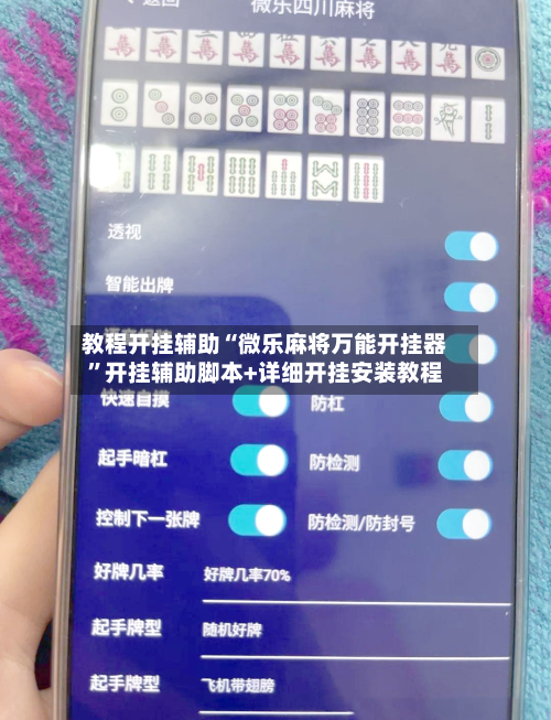 教程开挂辅助“微乐麻将万能开挂器”开挂辅助脚本+详细开挂安装教程-第2张图片