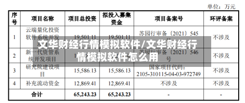 文华财经行情模拟软件/文华财经行情模拟软件怎么用-第3张图片
