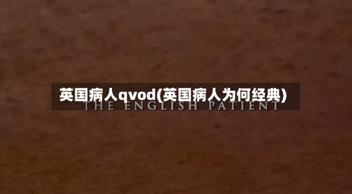 英国病人qvod(英国病人为何经典)-第2张图片