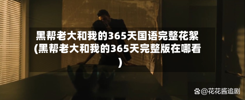 黑帮老大和我的365天国语完整花絮(黑帮老大和我的365天完整版在哪看)