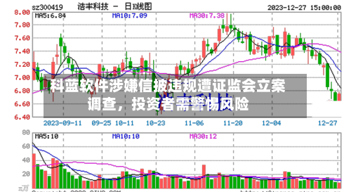 科蓝软件涉嫌信披违规遭证监会立案调查	，投资者需警惕风险-第3张图片