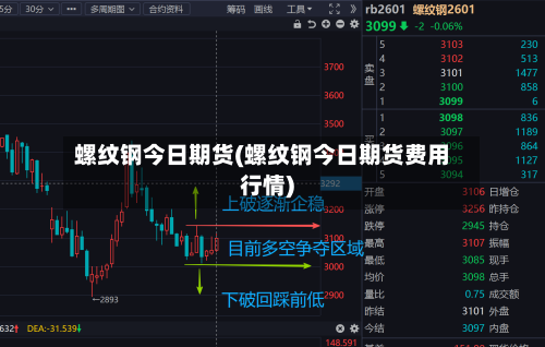 螺纹钢今日期货(螺纹钢今日期货费用行情)