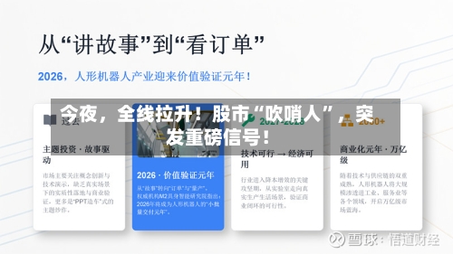 今夜	，全线拉升！股市“吹哨人”，突发重磅信号！-第3张图片