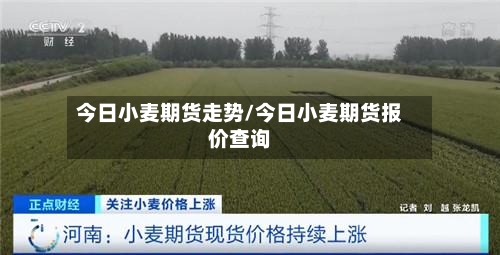 今日小麦期货走势/今日小麦期货报价查询-第2张图片