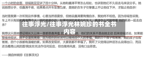 往事浮光/往事浮光林婉珍的书全书内容-第2张图片
